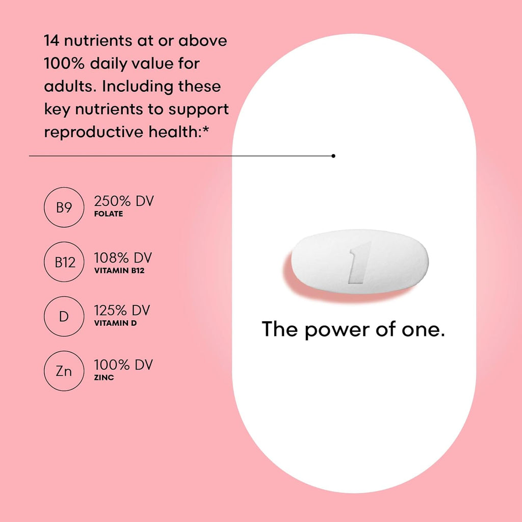 One A Day Pregnancy Planning Multivitamínico Prenatal para Mujeres, 60 Comprimidos