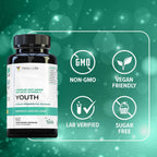 Vitauthority Espermidina 3HCL 99% - Apoyo Celular y Longevidad - 60 Dosis
