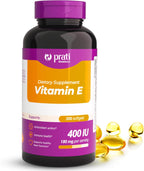 Prati Donaduzzi Vitamina E 400 IU (180 mg dl-Alfa) – 300 Cápsulas Blandas