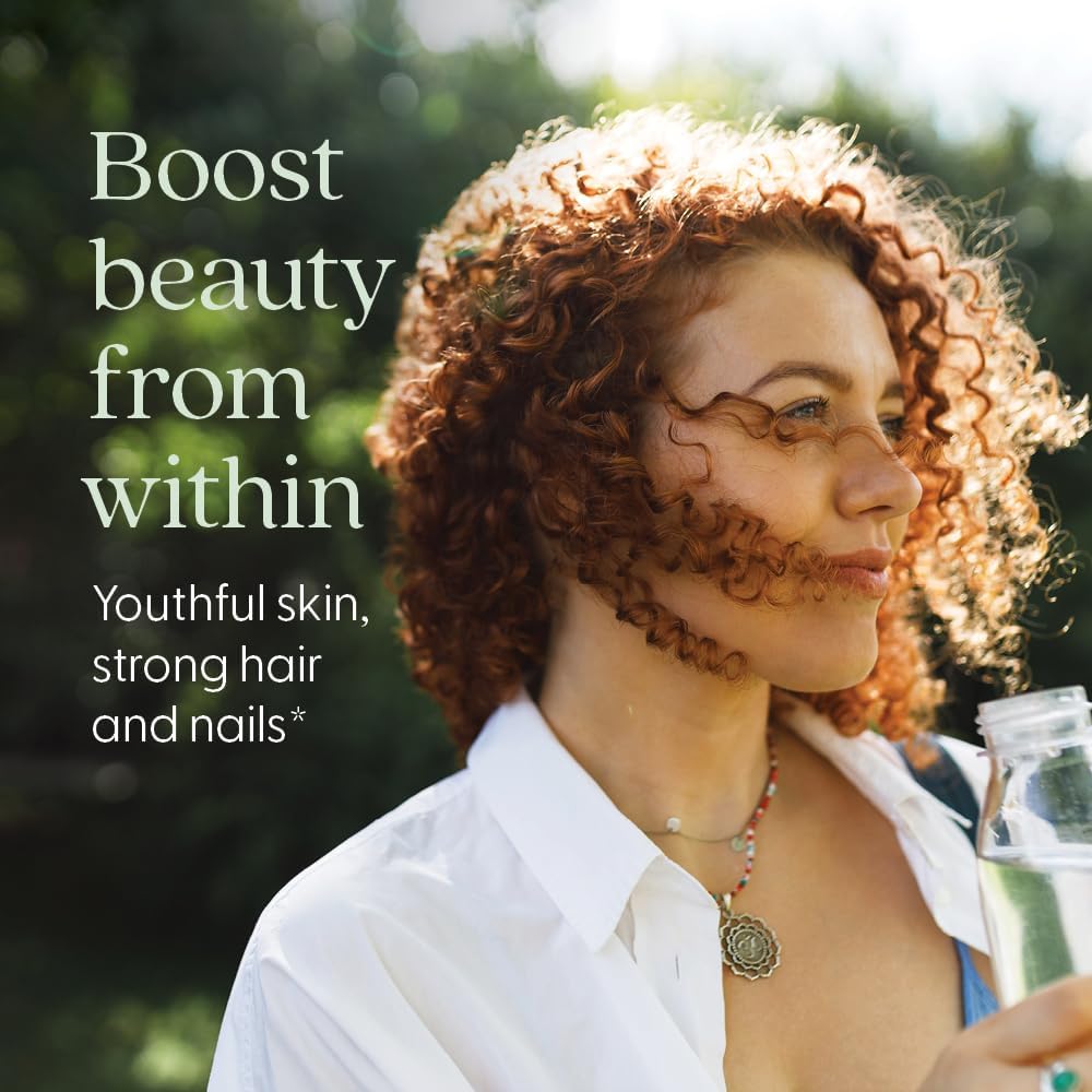 New Chapter Biotin, Vegan Hair, Skin, and Nails Supplement with Fermented Biotin and Astaxanthin - 60 Tablets