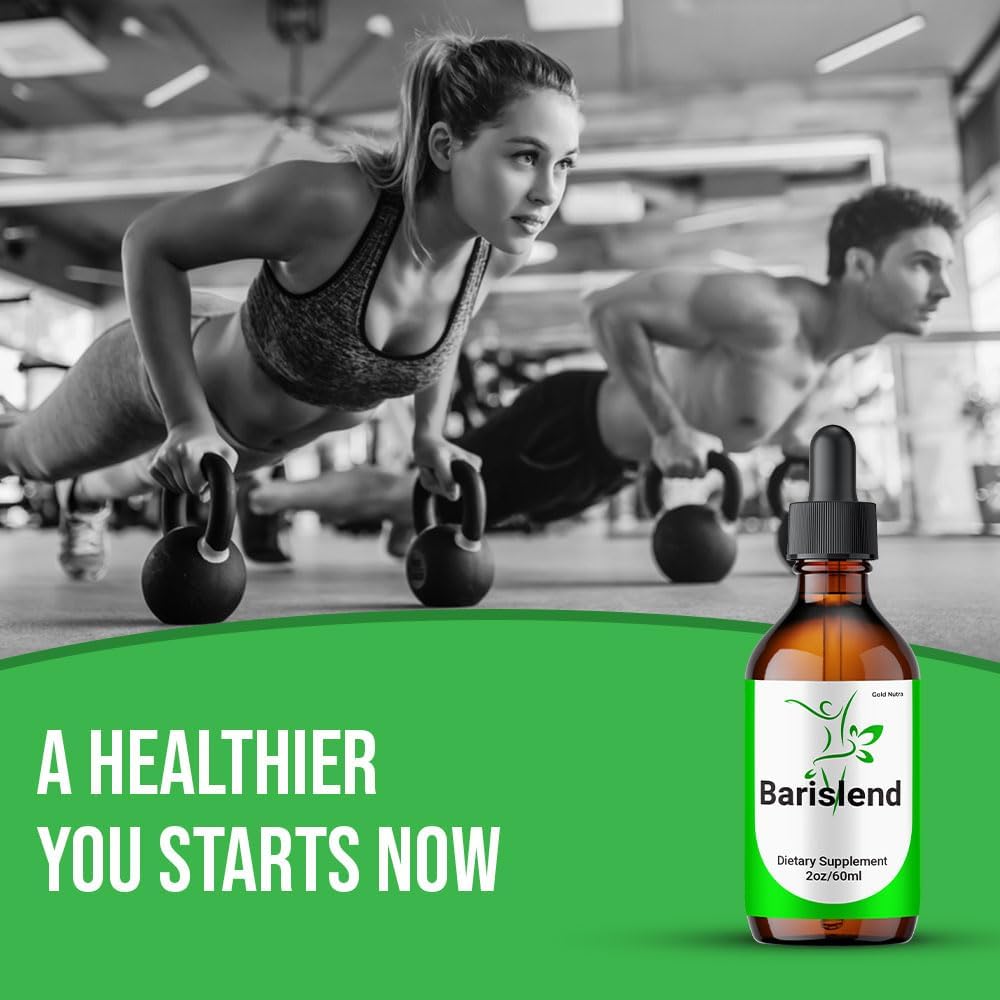 (2 Pack) Barislend Drops, Fórmula de Máxima Fuerza Natural, Suplemento Líquido Barislend Drops, Extracto Oficial de Vitaminas