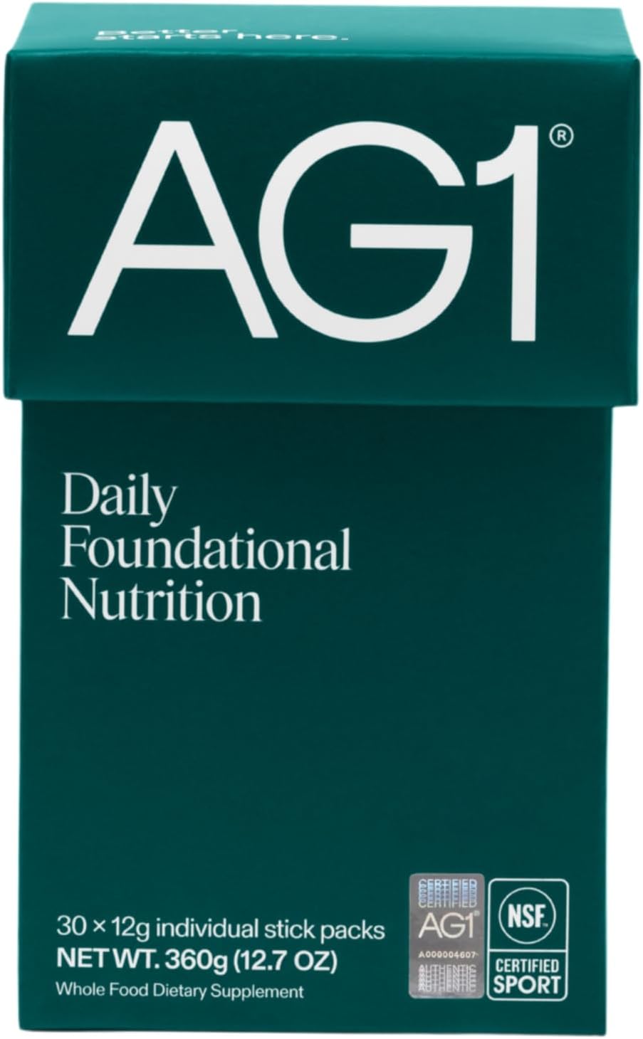 AG1 Athletic Greens Superfood and Probiotic, Travel Pack 14 dosis