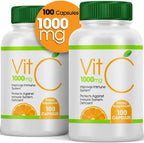 Vitamina C 1000 mg - 300 Cápsulas (3 Envases) - Natural Lab