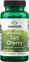 Swanson HiActives Cereza Ácida, 60 Cápsulas, 465 mg