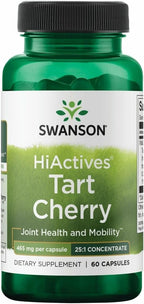 Swanson HiActives Cereza Ácida, 60 Cápsulas, 465 mg