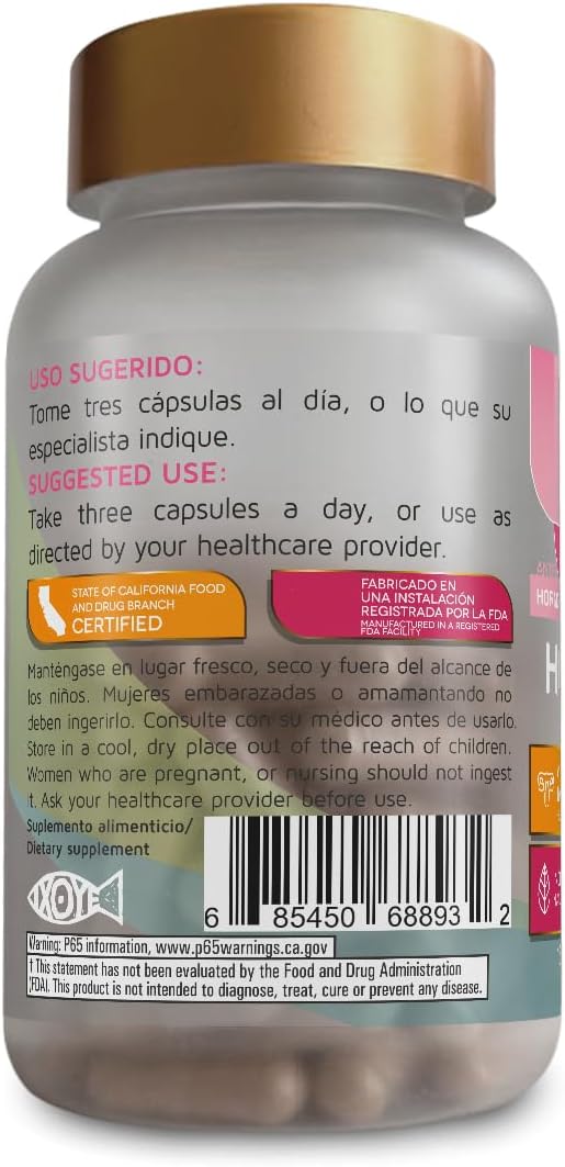 Betel Natural Hormocalm Premium - Apoyo Natural para la Mujer, 90 Cápsulas