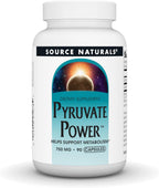 Source Naturals Pyruvate Power 750mg - 90 Cápsulas