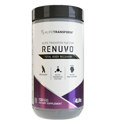 4Life Transform Renuvo Recovery Supplement, – Apoyo a la recuperación física: Ayuda al cuerpo a recuperarse tras – Image 1