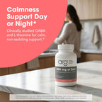 200 mg of Zen de Allergy Research Group – L-Teanina y GABA para la Calma y el Equilibrio – 120 Cápsulas Vegetarianas