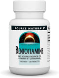 Source Naturals Benfotiamina 150 mg - 30 Comprimidos