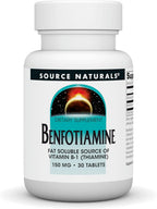 Source Naturals Benfotiamina 150 mg - 30 Comprimidos