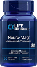 Life Extension Neuro-Mag, Magnesio L-Treonato, 90 cápsulas