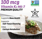Vitamina K2 MK4 y MK7 | 600 mcg - Dr's Hope