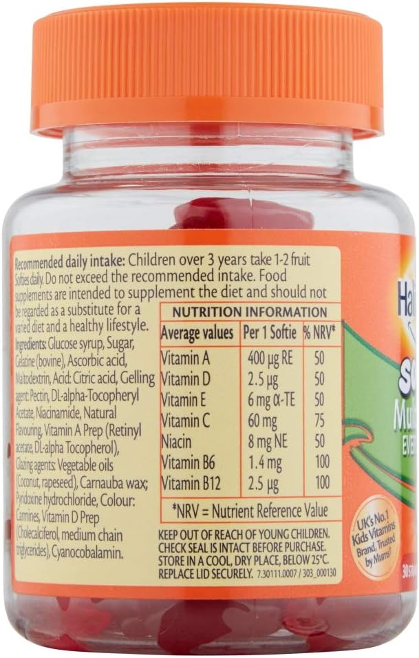 Haliborange Multivitamínico Infantil Fresa Blanditas 30