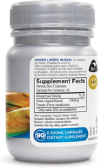 Green Lipped Mussel (Mejillón de Labios Verdes) - 90 Cápsulas - Deep Blue Health