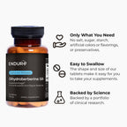 ENDUR Dihydroberberine SR (Liberación Sostenida) Berberina 150 mg (60 comprimidos)