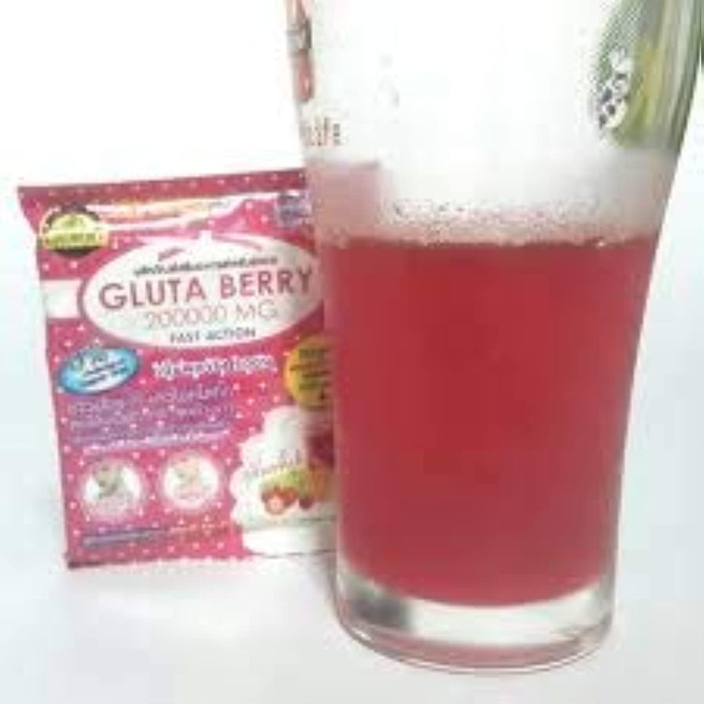 Gluta Berry 200000 mg Drink Punch - 10 Sobres