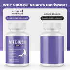 NiteHush Pro – Comprimibles de Extracto de Hiedra y Quercetina – 30 Unidades