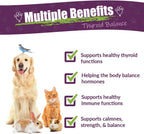 Amber NaturalZ TYD Thyroid Balance - Suplemento herbal para tiroides en mascotas