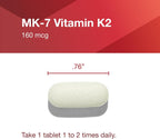 PROTOCOL FOR LIFE BALANCE MK-7 Vitamina K2 160mcg - 60 Comprimidos