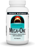 Source Naturals Mega-One Multivitamínico con Minerales - 90 Comprimidos