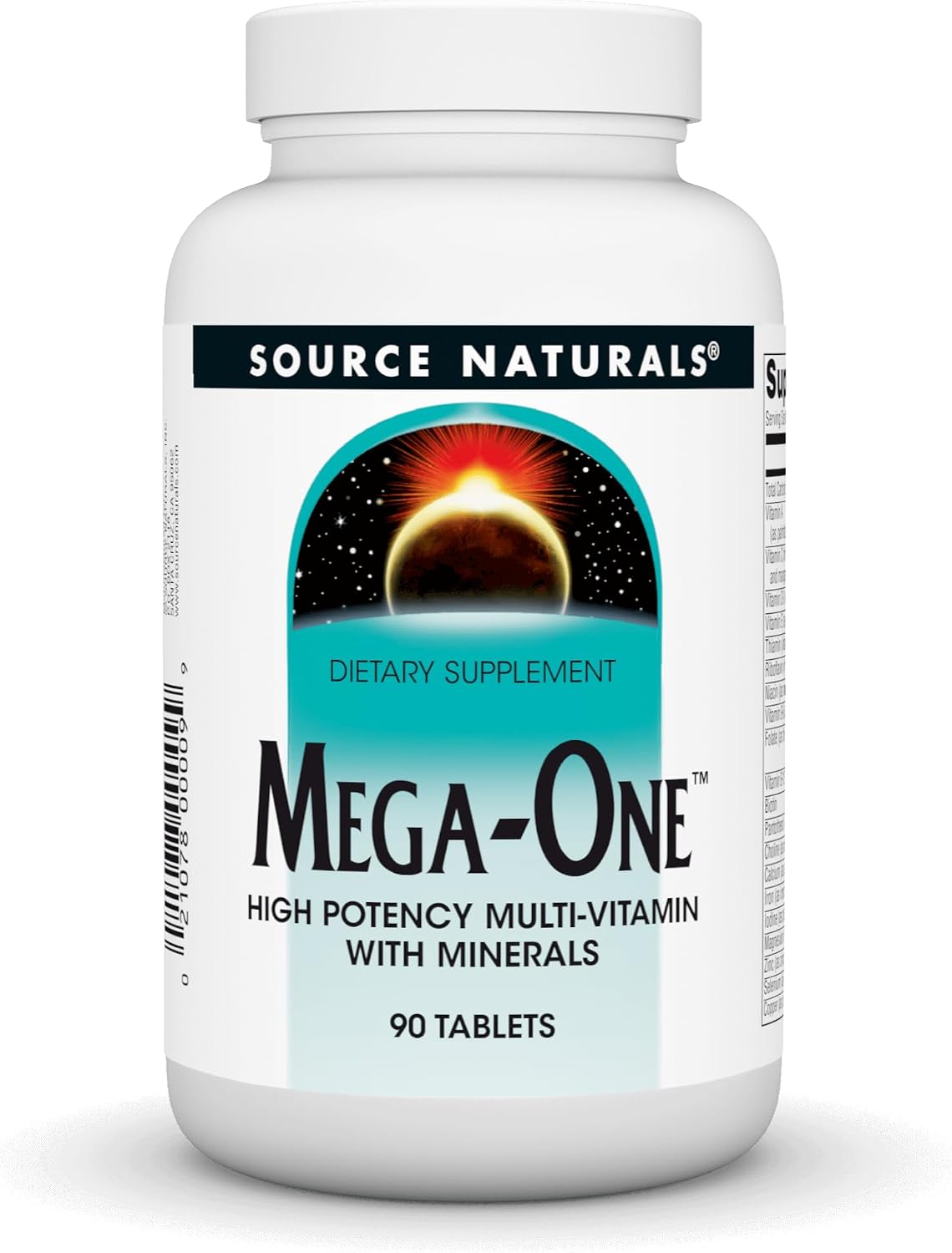 Source Naturals Mega-One Multivitamínico con Minerales - 90 Comprimidos