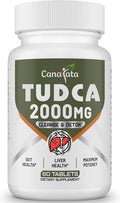 Canarata TUDCA 2000 mg - Suplemento Hepático con Sales Biliares