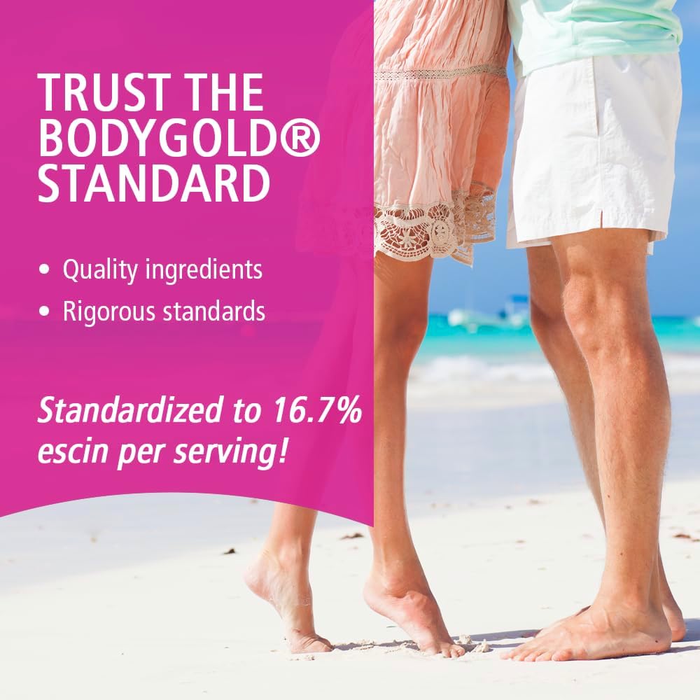 Body Gold Venastat – Suplemento para la salud venosa y circulación, 105 cápsulas veganas