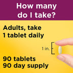 Nature Made Multivitamin for Women 50+ with Vitamin D, 90 Tablets