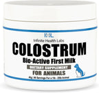 Bio-Active Bovine Colostrum para Perros y Gatos - Complemento alimenticio en polvo 40g (80 raciones)
