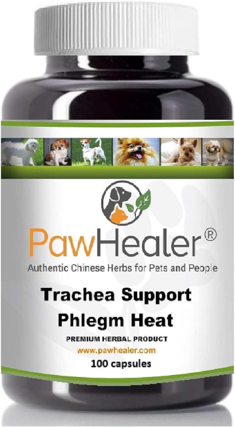 PawHealer Soporte Traqueal - Alivio para la tos del perro - 100 cápsulas
