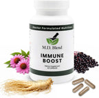 M.D. Blend Immune Boost - Suplemento para el sistema inmunitario, 60 cápsulas