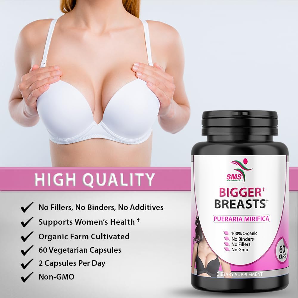 Pueraria Mirifica 500mg Root Extract - Suplemento Herbal para el Bienestar Femenino, 60 Cápsulas Veganas