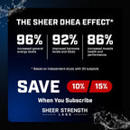 DHEA 100 mg para Hombres y Mujeres - Sheer Strength Labs