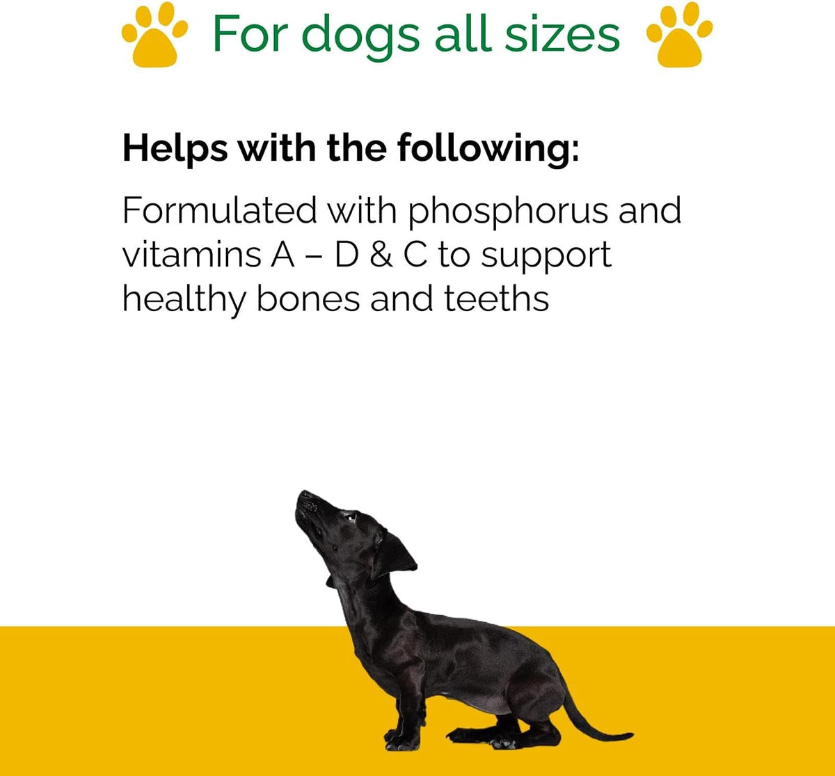Calciphos Suplemento Dietético para Perros y – Crecimiento: Cachorros y gatitos en desarrollo necesitan un aporte – Image 6