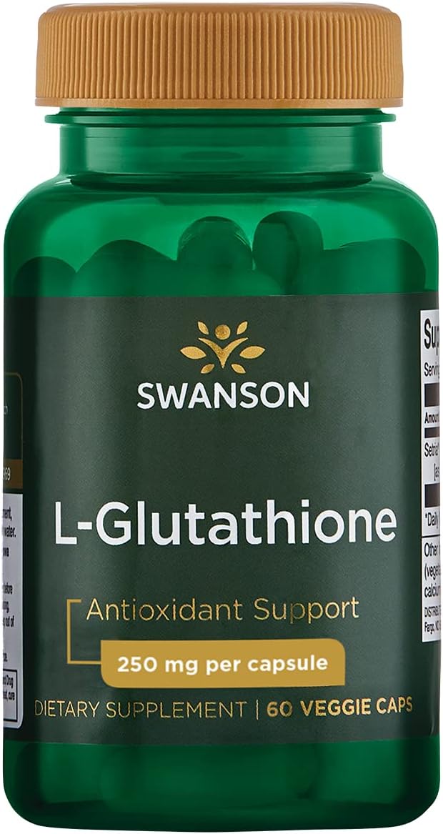 Swanson ULT L-Glutatión 250mg - 60 Cápsulas Veganas