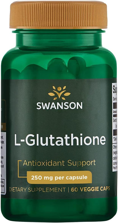 Swanson ULT L-Glutatión 250mg - 60 Cápsulas Veganas – Image 1