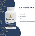 PURE Immune6 - Suplemento Inmunológico con IP6, Selenio, Vitamina C y D3 - 120 Cápsulas
