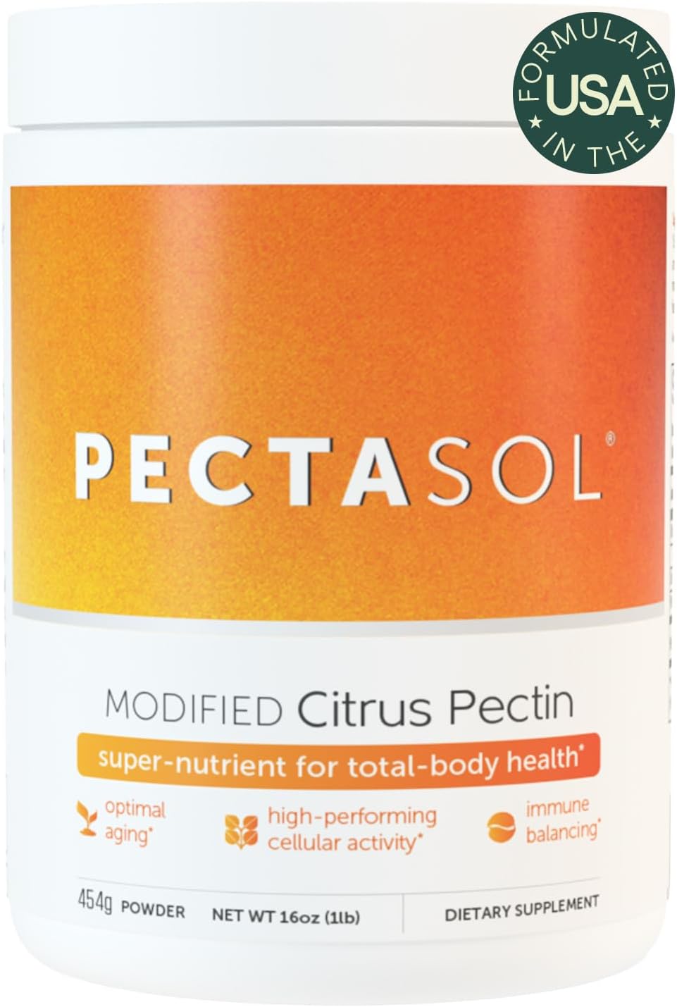 PectaSol Pectina Cítrica Modificada – 454g Polvo