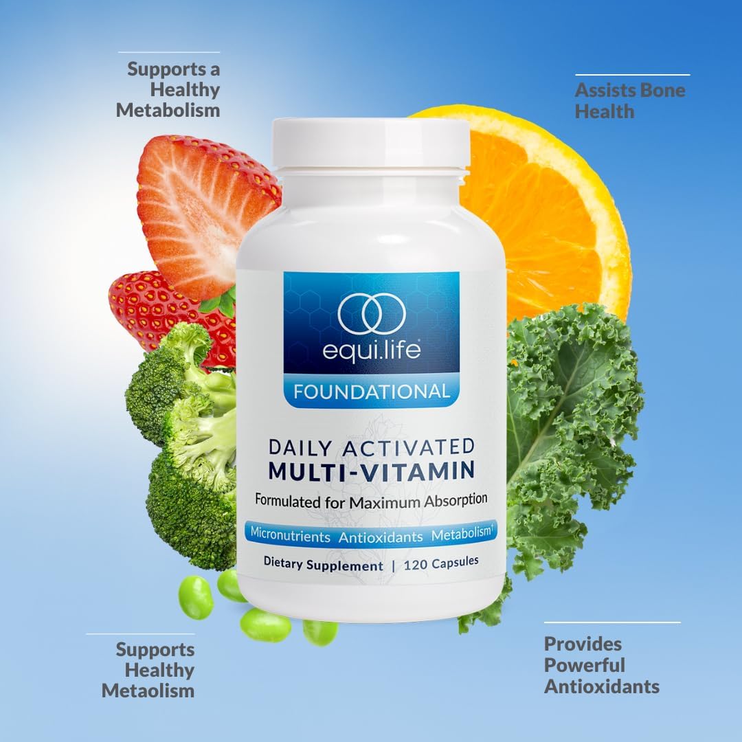 Equilife Multivitamínico Activado - 120 Cápsulas