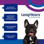 Leap Years Soft Chew - Suplemento masticable con NAD+ y senolítico para perros pequeños y medianos, 31 unidades