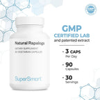 Supersmart Natural Rapalogs Fórmula Avanzada - 90 Cápsulas Vegetarianas