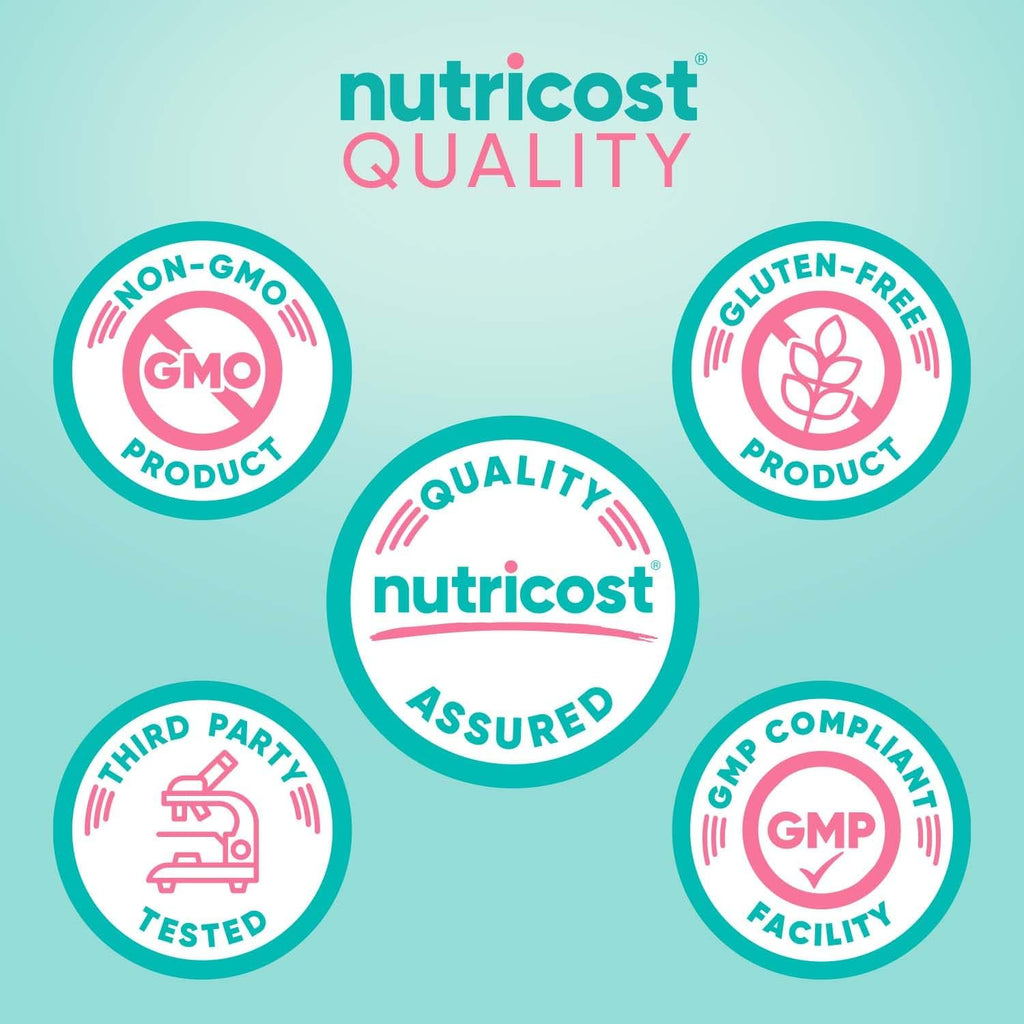 Nutricost Biotina 10.000mcg con Folato y Colágeno Marino - 120 Cápsulas