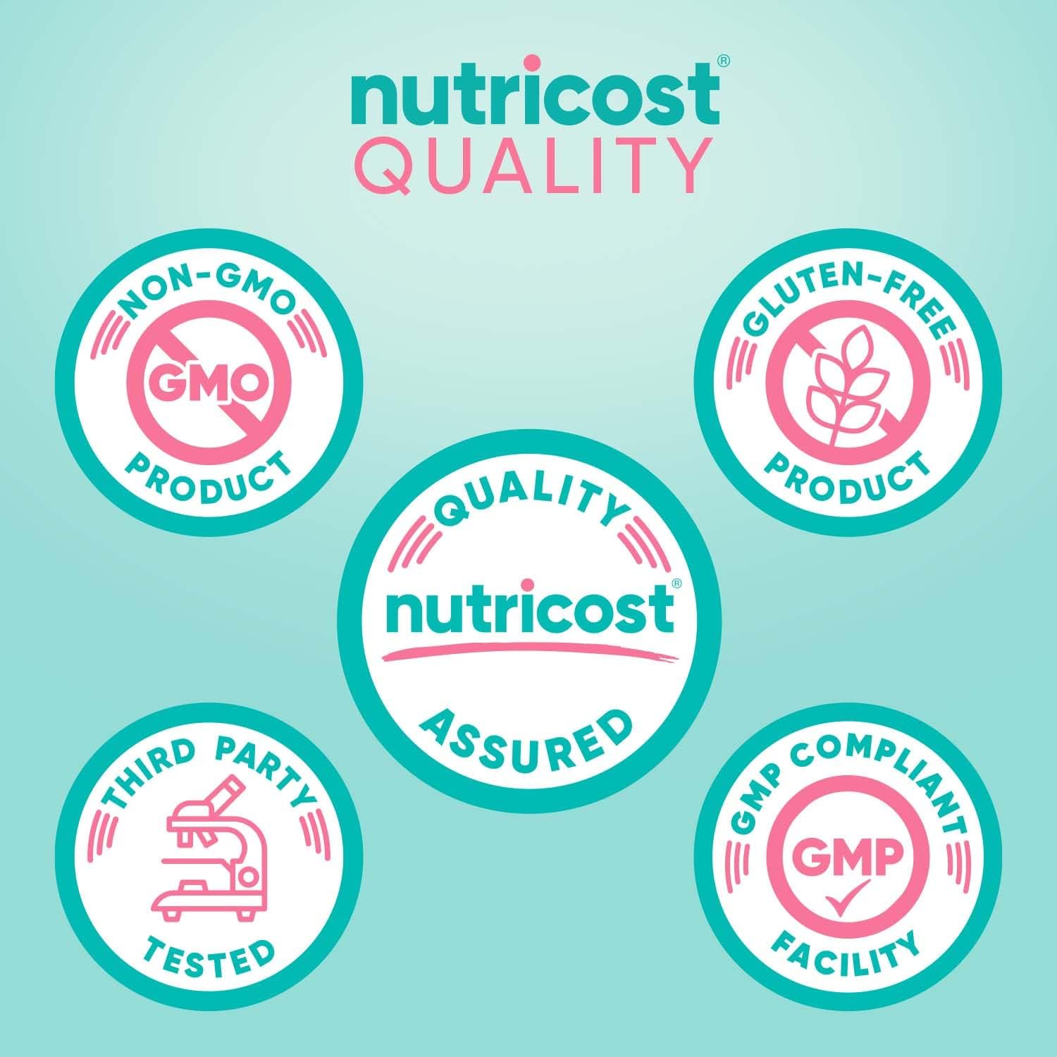 Nutricost Probiótico para Mujeres 60B UFC, 60 Cápsulas, Complejo con Fibra de Acacia, Uva Ursi y Extracto de Arándano Rojo - No-GMO y Sin Gluten