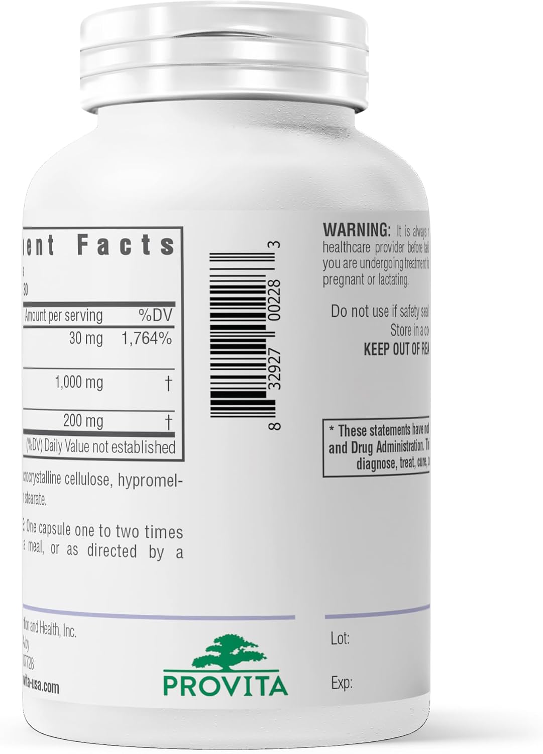 PROVITA Synergistic GABA Complex | 60 Cápsulas Veganas