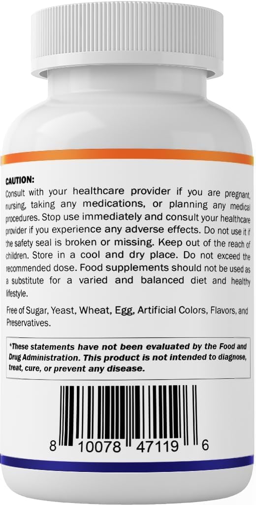 Vitamatic Metilfolato 15 mg – 120 Cápsulas Vegetales – Alta Potencia Optimizada y Activada