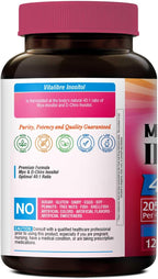Vitalibre Inositol Supplement, Myo-Inositol & D-Chiro Inositol 40:1, 120 Cápsulas Veganas