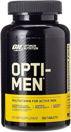 Optimum Nutrition Opti-Men, Suplemento Multivitamínico para Hombres, 150 Comprimidos