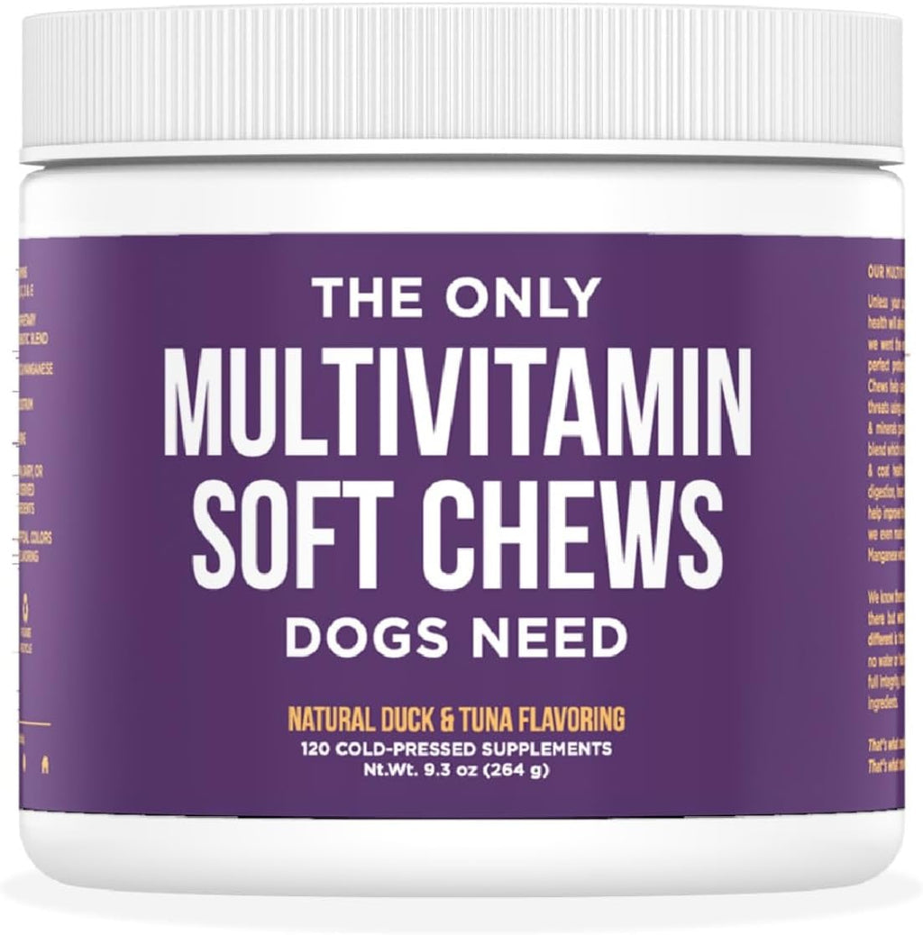 Dog Multivitamin Soft Chews - 120ct - Natural Rapport