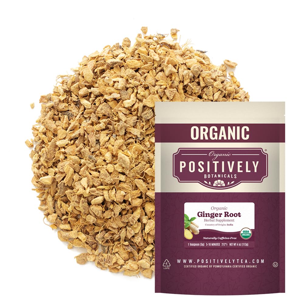 Organic Positively Botanicals Company, Burdock Root, Herbal Tea Loose Leaf Botanical, 4 Ounce – Image 10